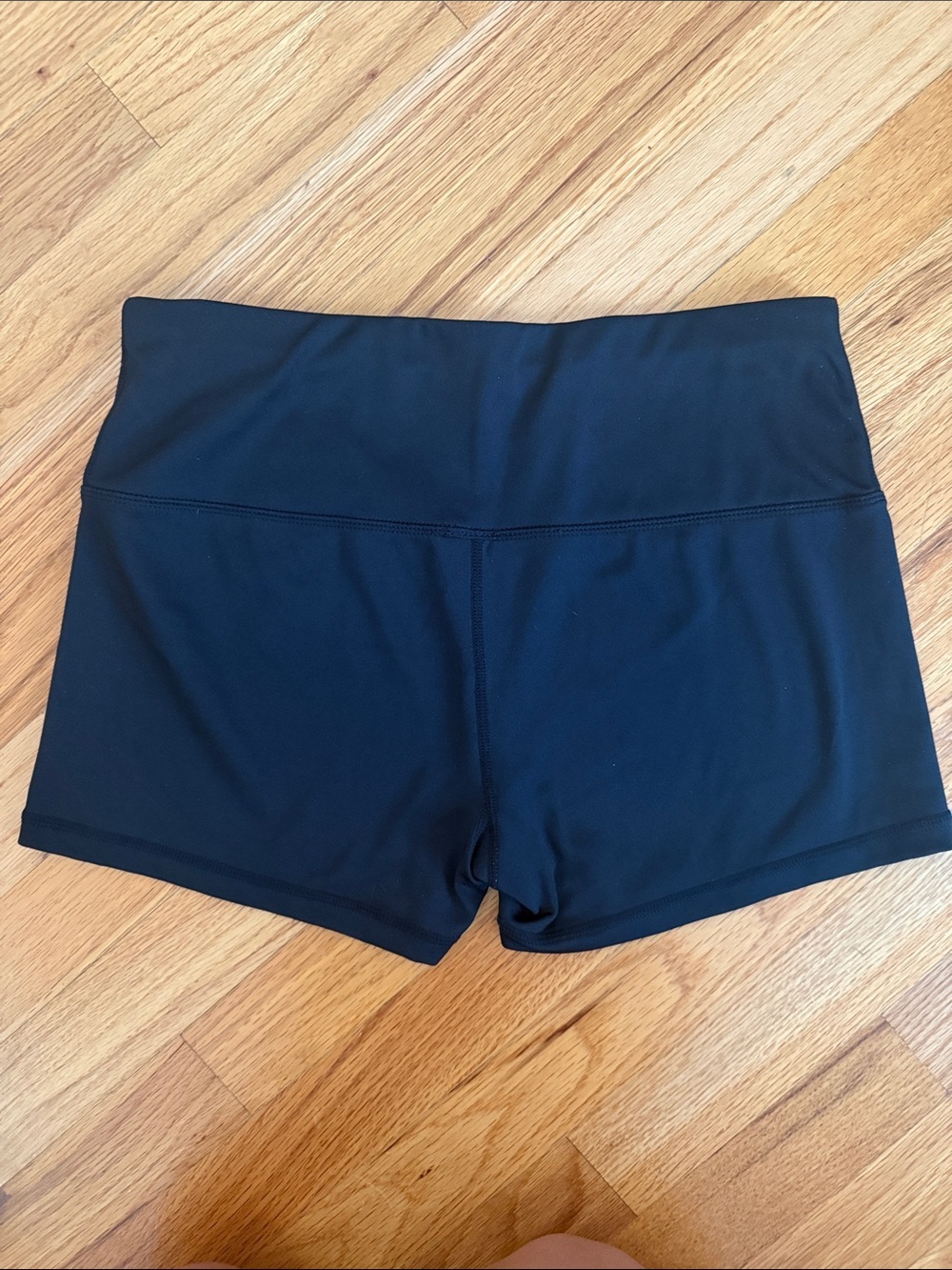 Women's Black Active Short - High Waist - Picture 3 of 3